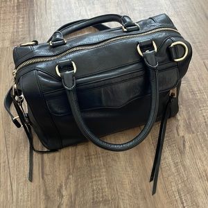 Rebecca Minkoff MAB Black Leather w/ Gold Hardware